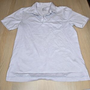 Muji Polo in size small, off white